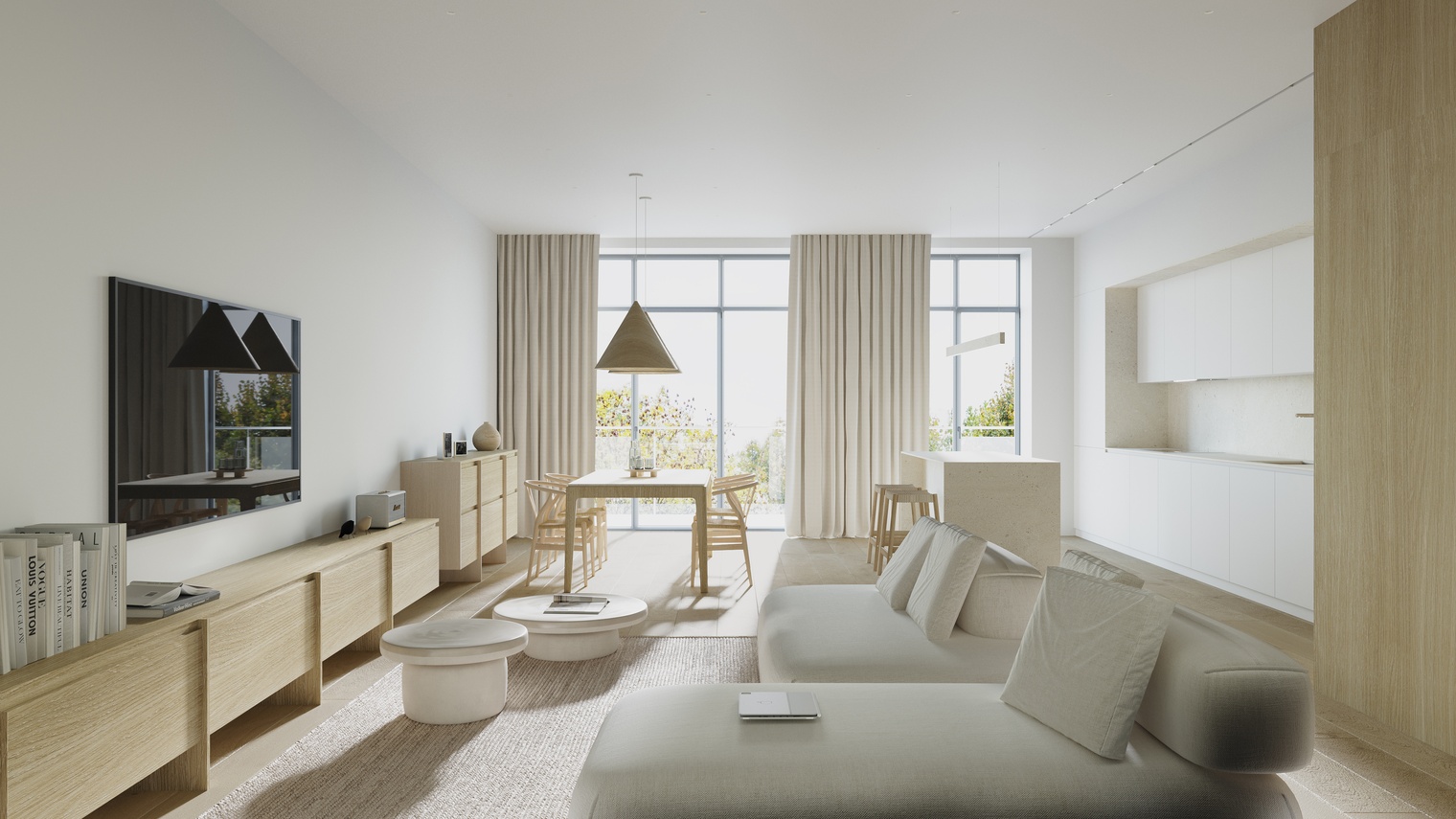 Дизайн квартири 152 м², ЖК Сrystal Park, Київ, архітектор Олена Романюк