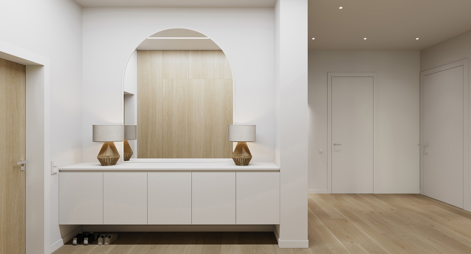 Дизайн квартири 152 м², ЖК Сrystal Park, Київ, архітектор Олена Романюк