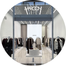 Дизайн простору магазину одягу бренду MAROON, ТЦ Лавіна, Київ  ( архітектор Олена Романюк )